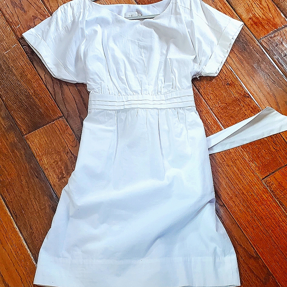 Anthropology White Dress HD in Paris